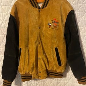 Disney 75 Years of Love and Laughter Leather Jacket Adult XL